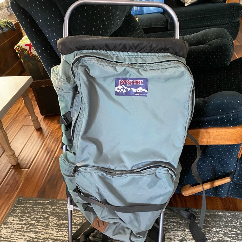 Vintage Jansport Cascade 1 External Frame Backpack